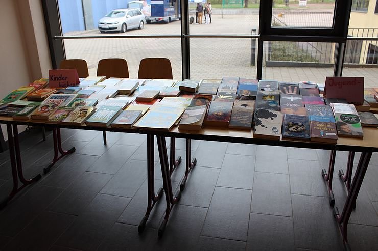 Ansturm auf die Schule