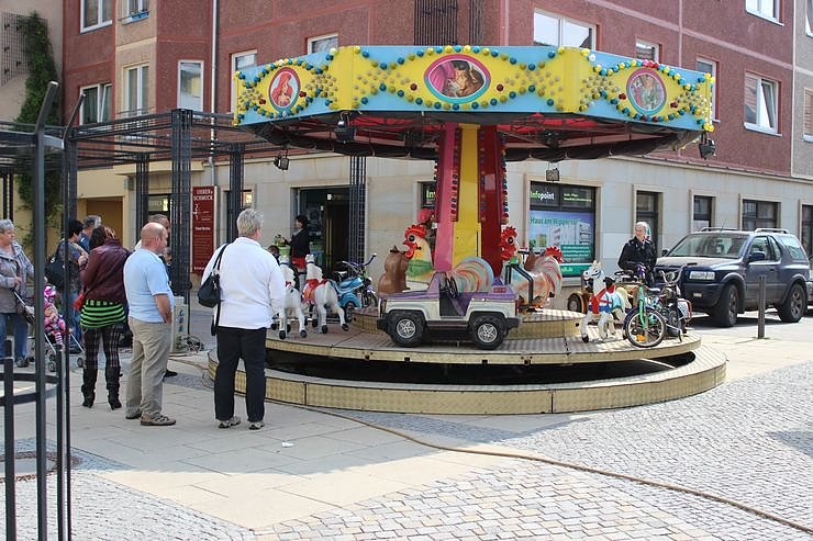 Ansturm auf Ostermarkt