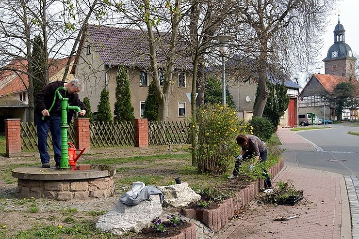 Fr&uuml;hjahrsputz in Esperstedt