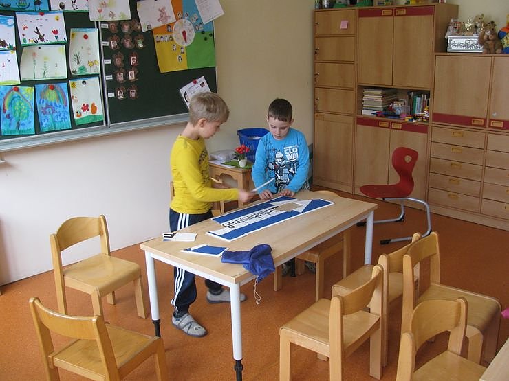 Verkehrssicherheitstag in der  Kindervilla