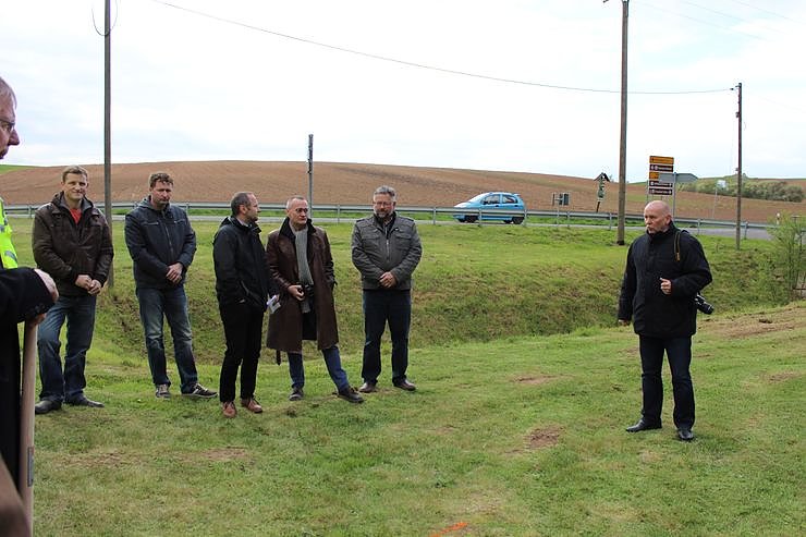 Errichtung eines Blickfangs begonnen