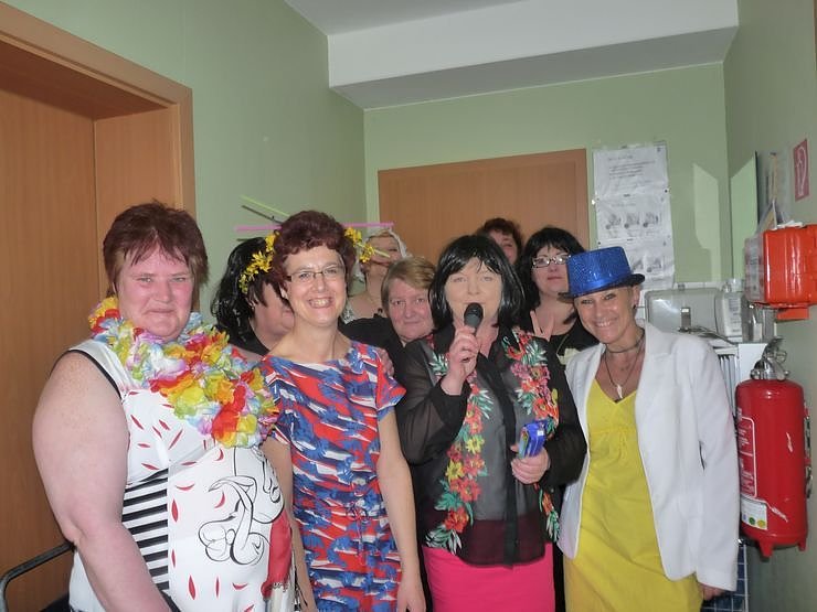 Fr&ouml;hlich Ostern gefeiert