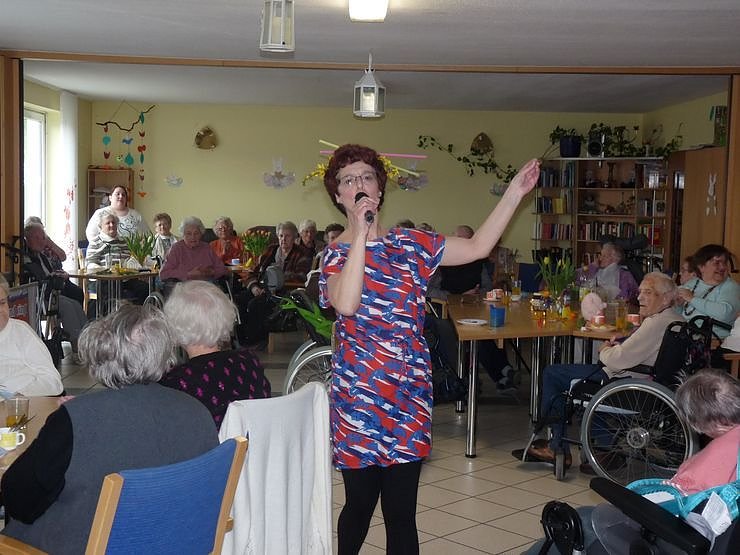 Fr&ouml;hlich Ostern gefeiert