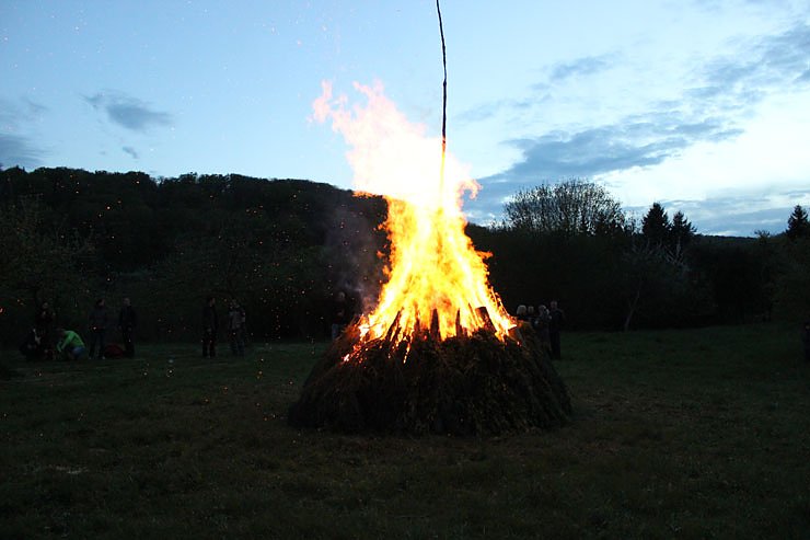 Osterfeuertermin passte