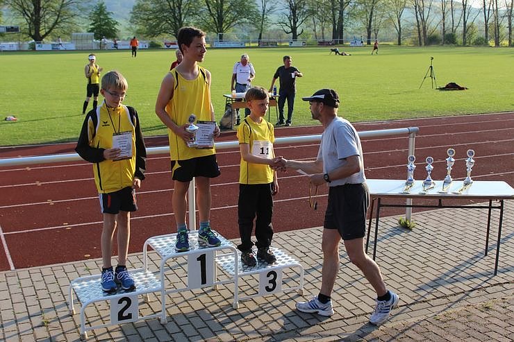 Stark beim Stundenlauf