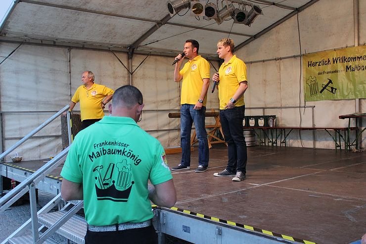 Maibaumk&ouml;nig kommt aus Duisburg