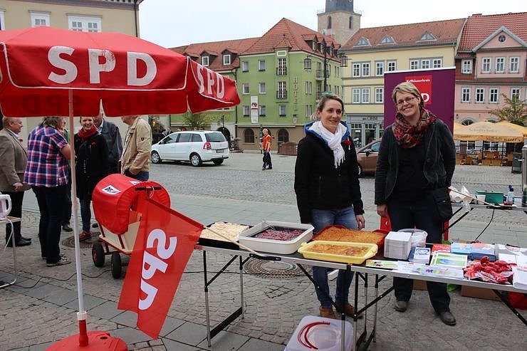 Maifeier in Sondershausen 