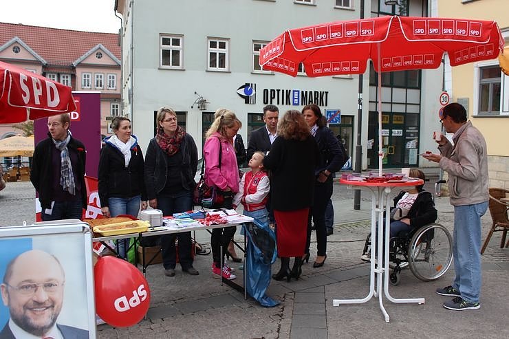 Maifeier in Sondershausen 