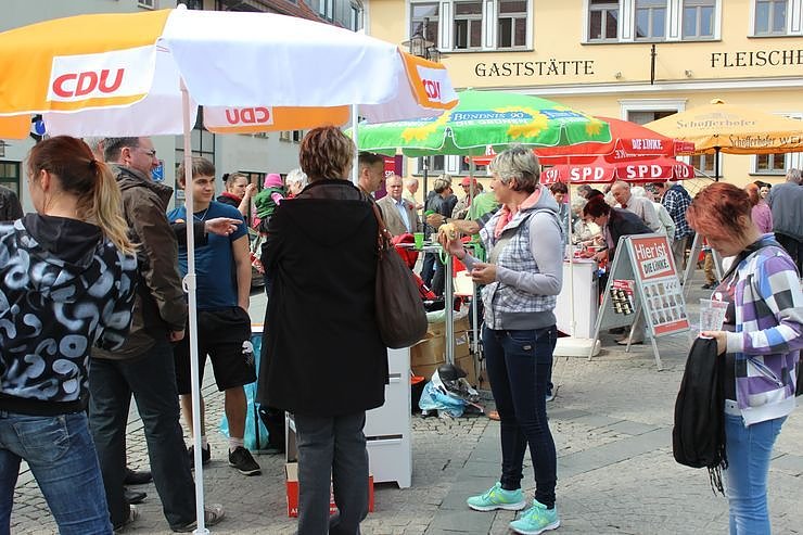 Maifeier in Sondershausen 