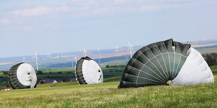 Springen und Fliegen in Udersleben