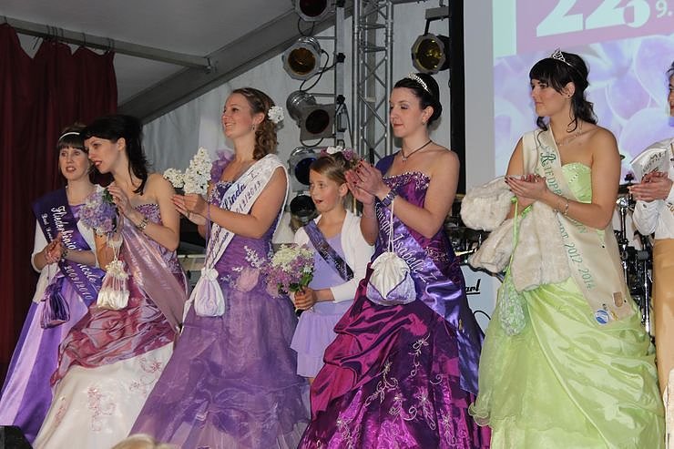 Fliederkrone gesetzt