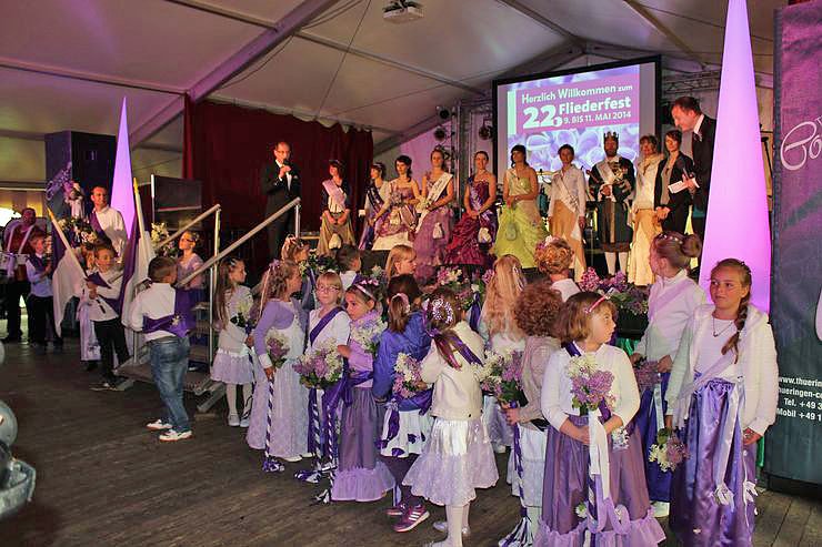 Wahl der Fliederk&ouml;nigin