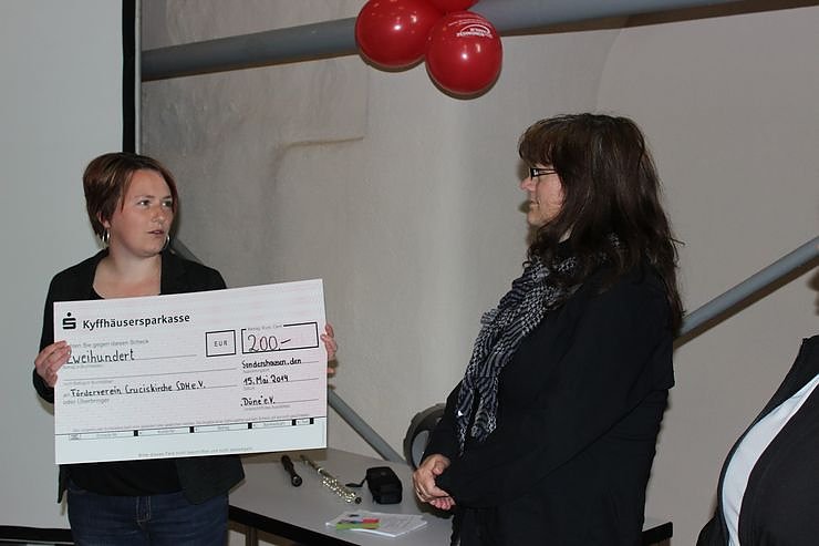 Dank an den F&ouml;rderverein