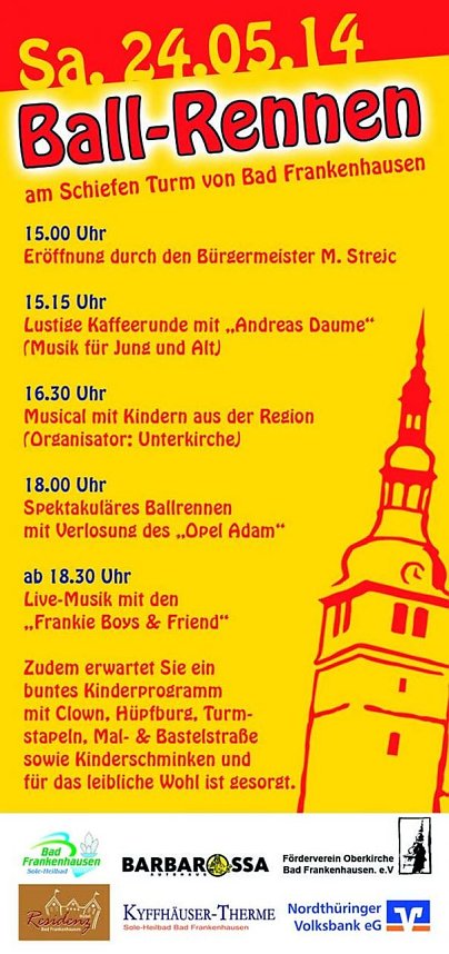 Spektakul&auml;res Ballrennen