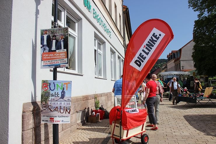 Wahlimpressionen aus Bad Frankenhausen