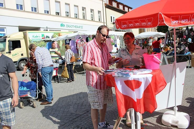 Wahlimpressionen aus Bad Frankenhausen