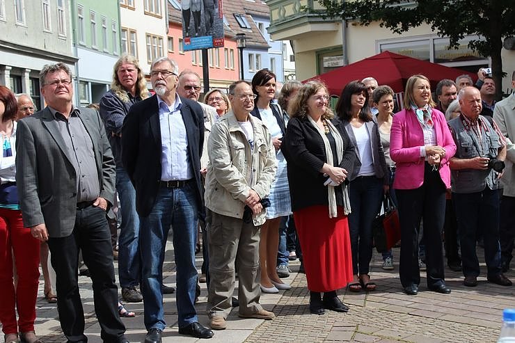 Richtfest ehem. Caf&eacute; Pille