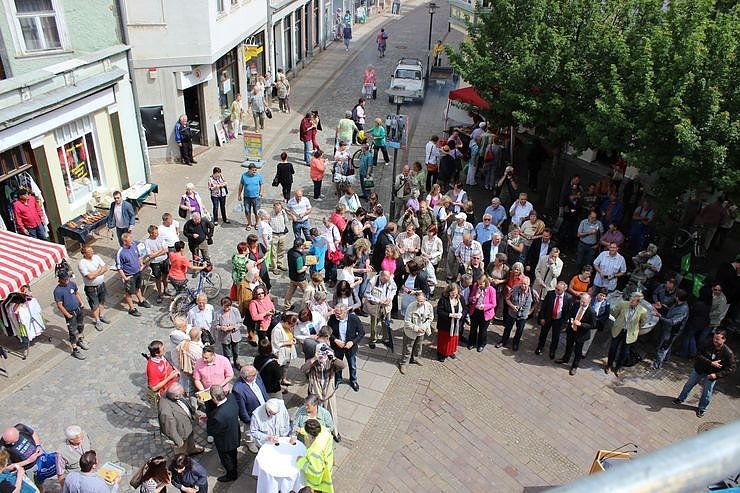 Richtfest ehem. Caf&eacute; Pille