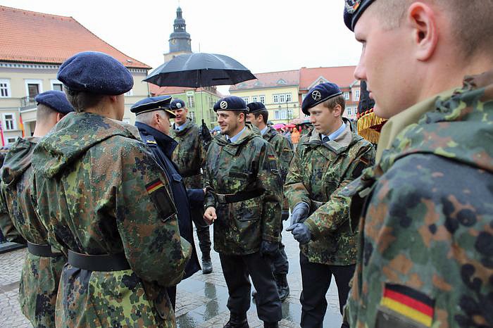 &Ouml;ffentliche Vereidigung in Sondershausen