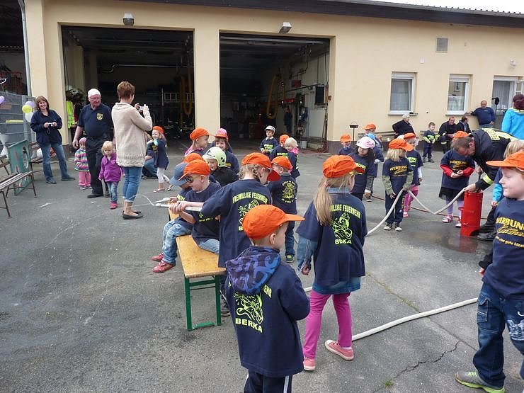 Gemeinsam Brand gel&ouml;scht