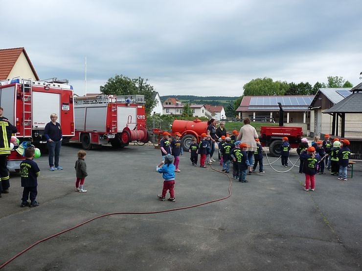 Gemeinsam Brand gel&ouml;scht