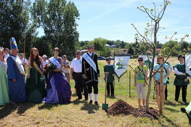 Laubk&ouml;nig gekr&ouml;nt