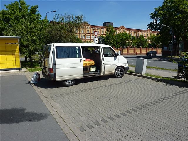 Explosion auf Aldi-Parkplatz