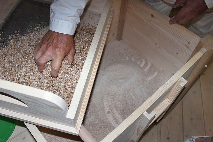 Mahlkasten f&uuml;r M&uuml;hle