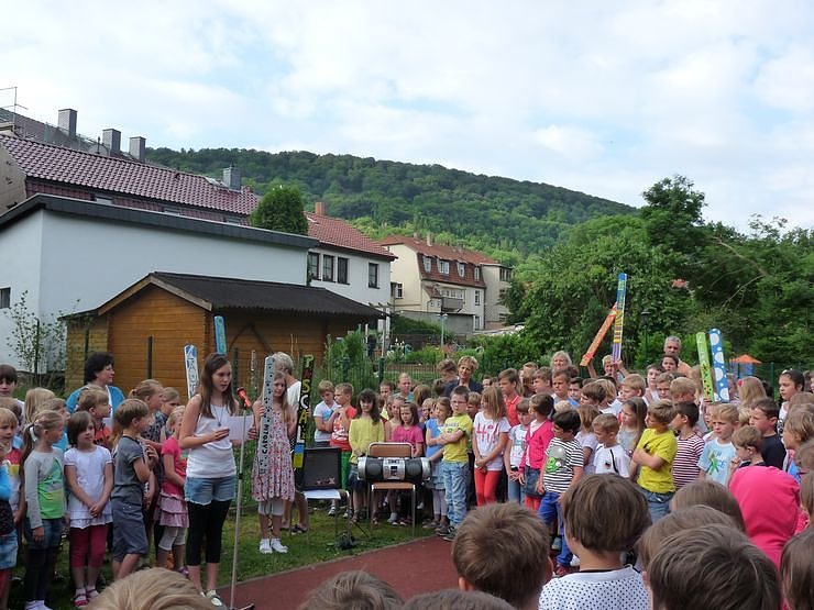 Schulgarten eingeweiht