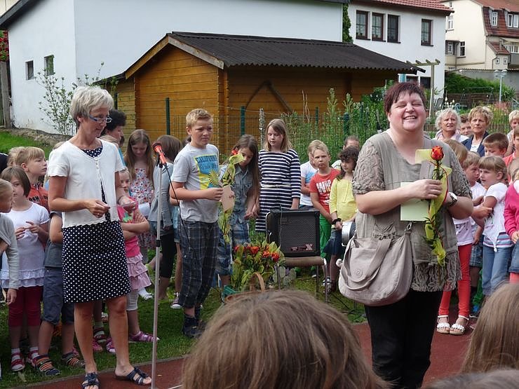 Schulgarten eingeweiht