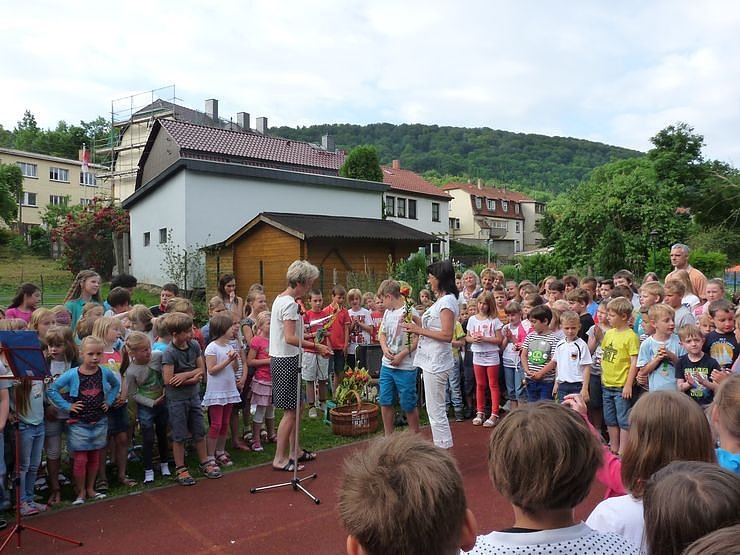 Schulgarten eingeweiht