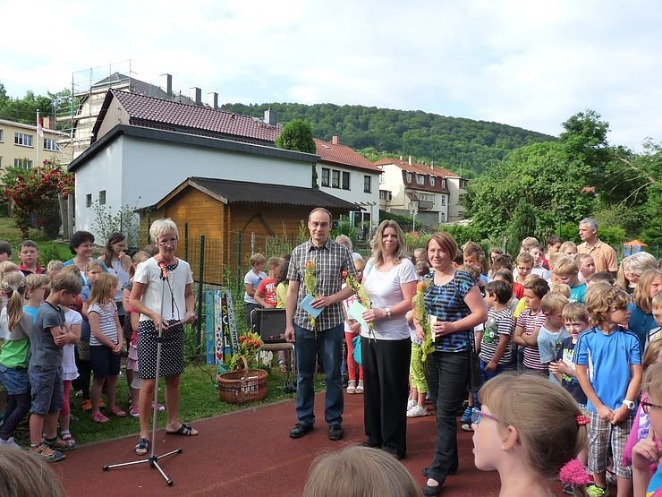 Schulgarten eingeweiht