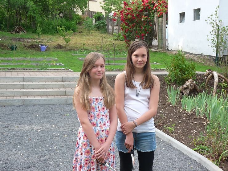 Schulgarten eingeweiht