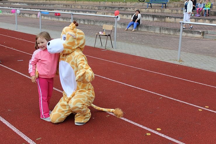Musikalische Unterst&uuml;tzung kam vom Fanfarenzug.