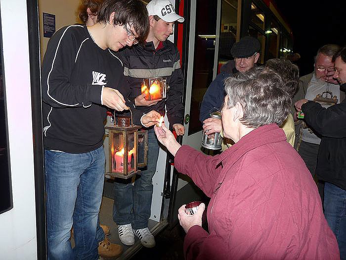 Friedenslicht in Sondershausen