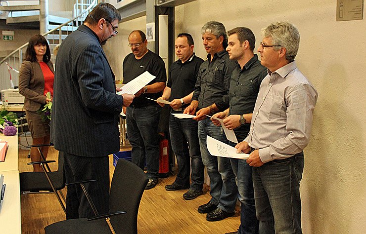 Ortsteilb&uuml;rgermeister vereidigt