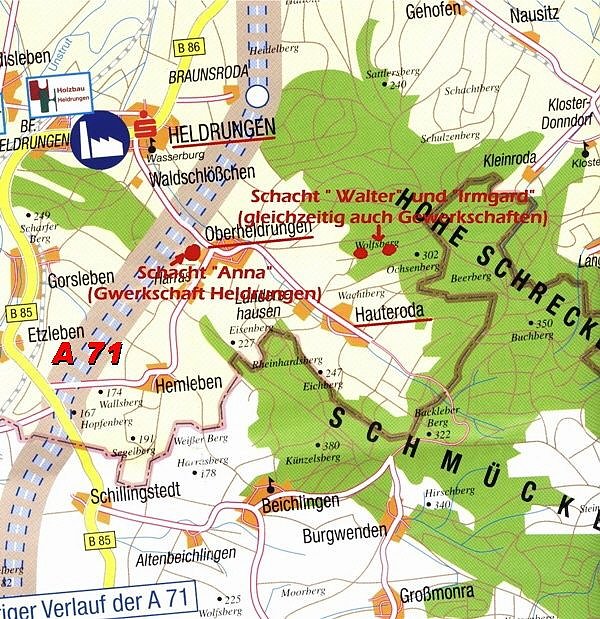 Oberheldrungen � einst ein Kalistandort