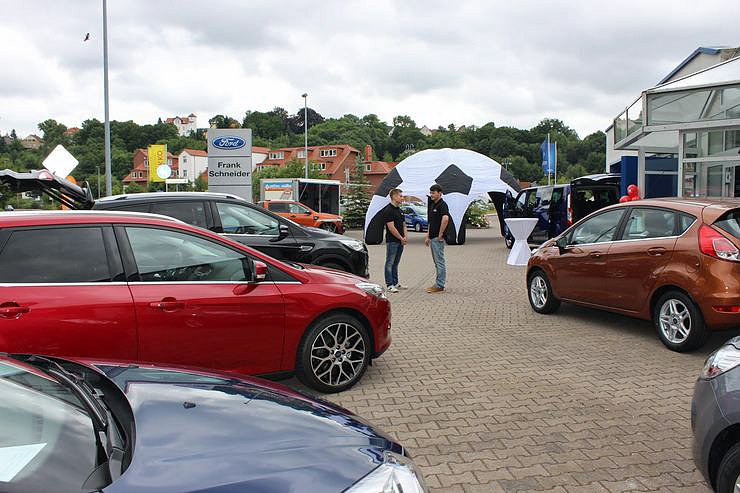 Firmenjubil&auml;um mit Pr&auml;sentation