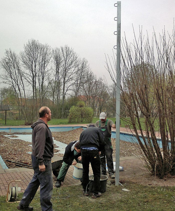 Sonnensegel f&uuml;r das Kinderplanschbecken