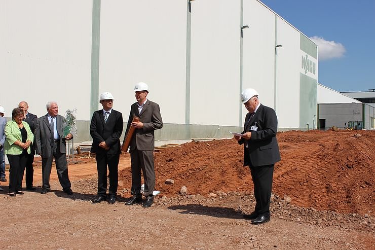 WAGO legt in Sondershausen den Grundstein