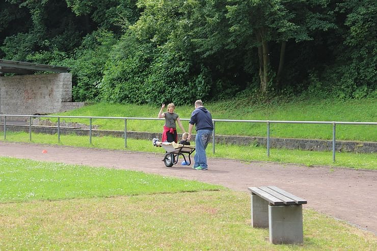 Wieder das Spiel ohne Grenzen