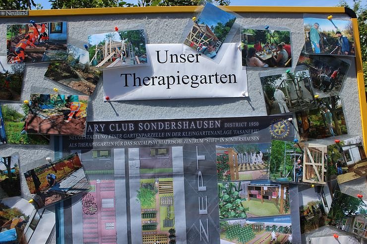 Sommerfest im Therapiegarten