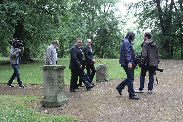 Ministerpr&auml;sidentin besucht Kleinod