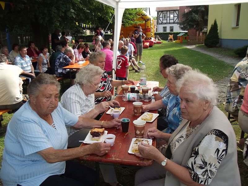 Sommerfest im Kindergarten in Rottleben