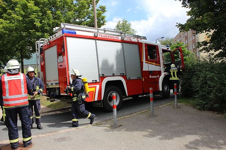 Mit Blaulicht ins &Ouml;stertal von Sondershausen