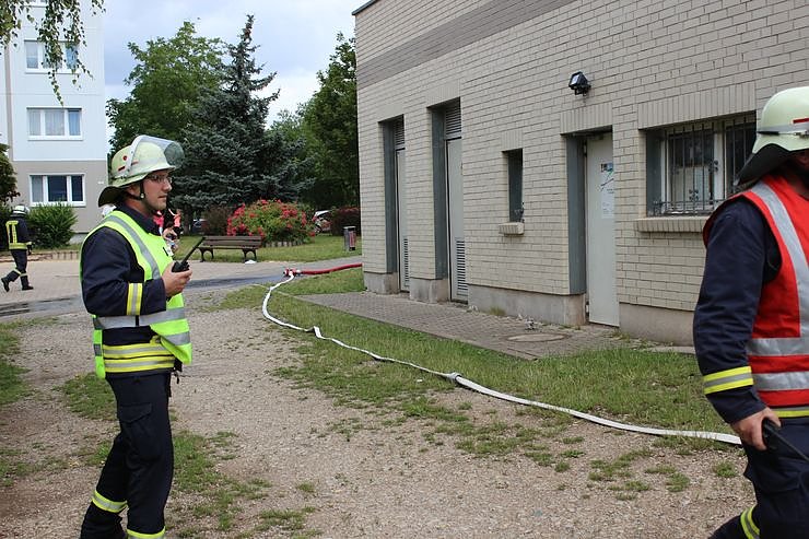 Mit Blaulicht ins &Ouml;stertal von Sondershausen