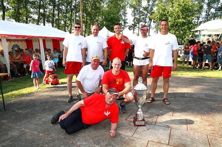 Hitzeschlacht zum Kreisfeuerwehrtag