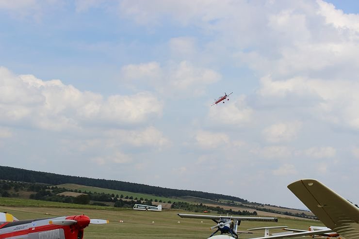 Morgen gro&szlig;e Flugschau