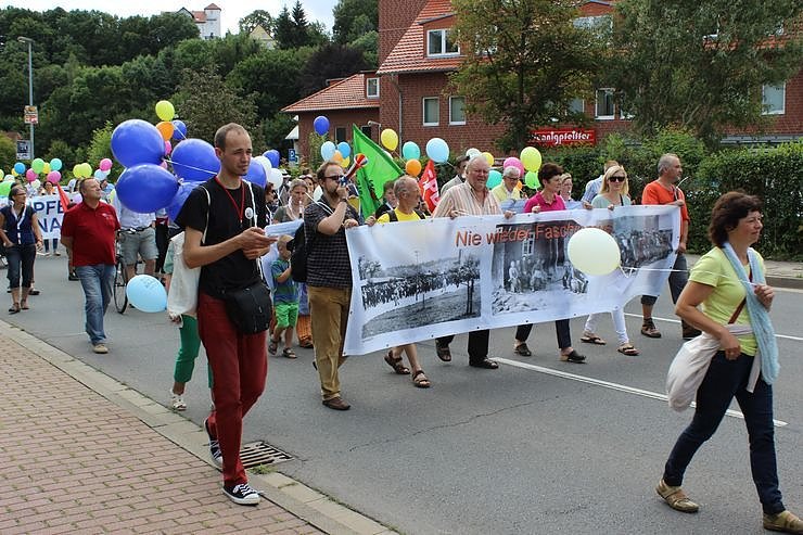 Zeichen gegen Rechts gesetzt