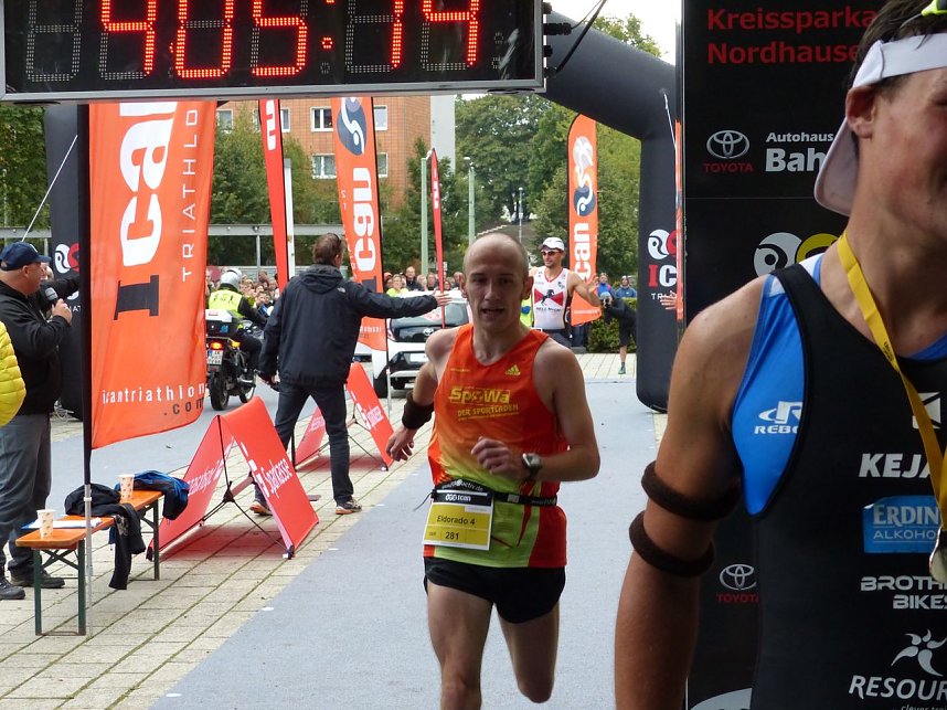 Zieleinlauf beim ICAN